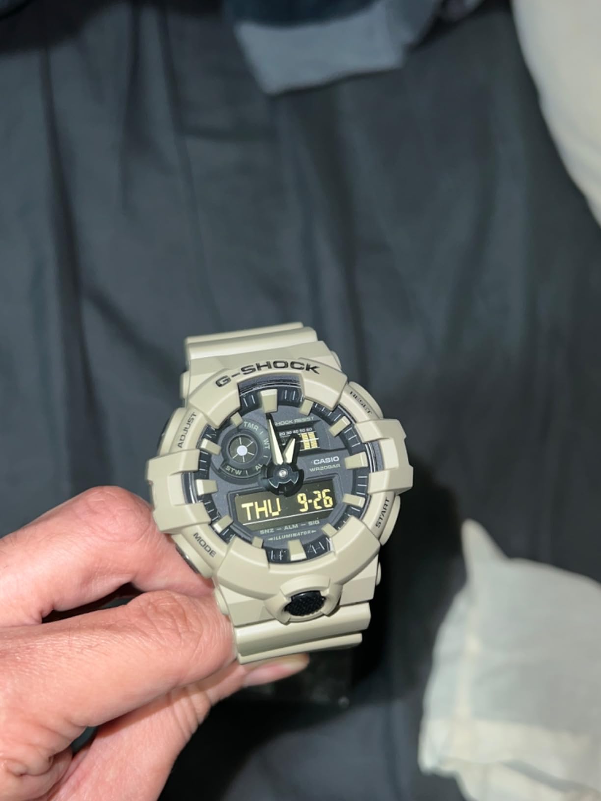 Casio Men's 700UC Series G-Shock Quartz 200M WR Shock Resistant Resin Strap and Case customer photo 1