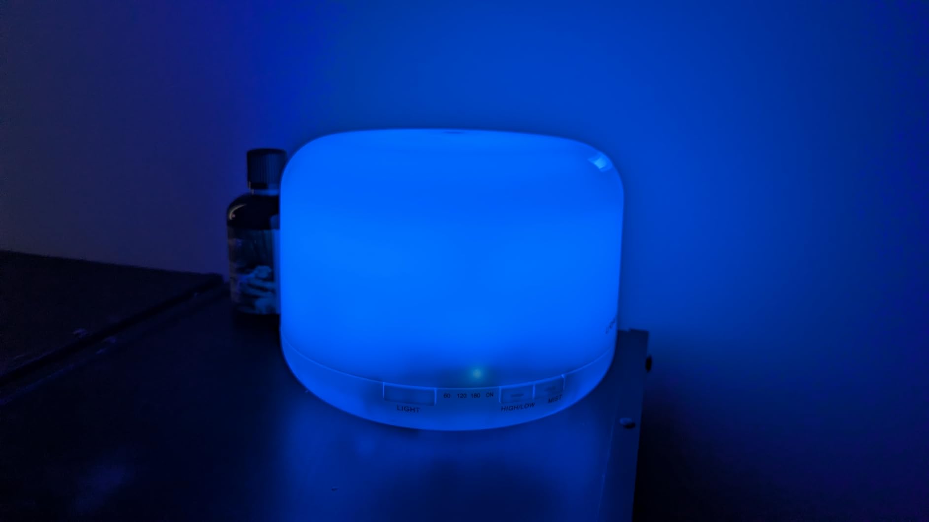 URPOWER 500mL Essential Oil Diffuser Humidifier for Home & Large Rooms | With 4 Timer Settings, 7-Color LED Lighting & Auto Shut-Off Protection for Living Rooms Bedrooms and Everyday Home Fragrance customer photo 2