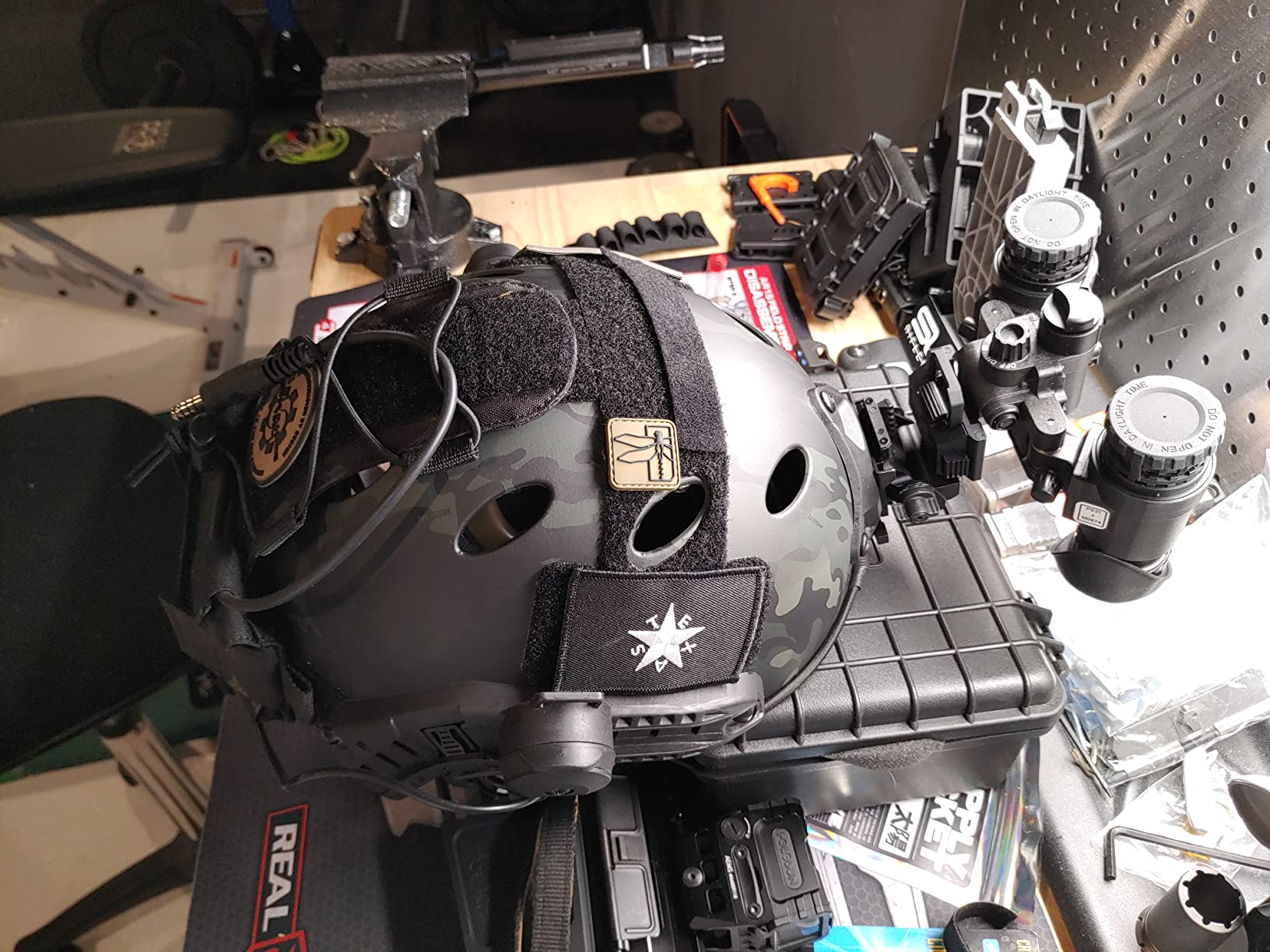 DLP Lightweight Tactical Bump Helmet - ImpaX Extreme High Cut Fast Helmet with Enhanced Ventilation, OPS Core Style MICH/ACH Military Airsoft Helmet with NVG Mount & Accessories customer photo 2