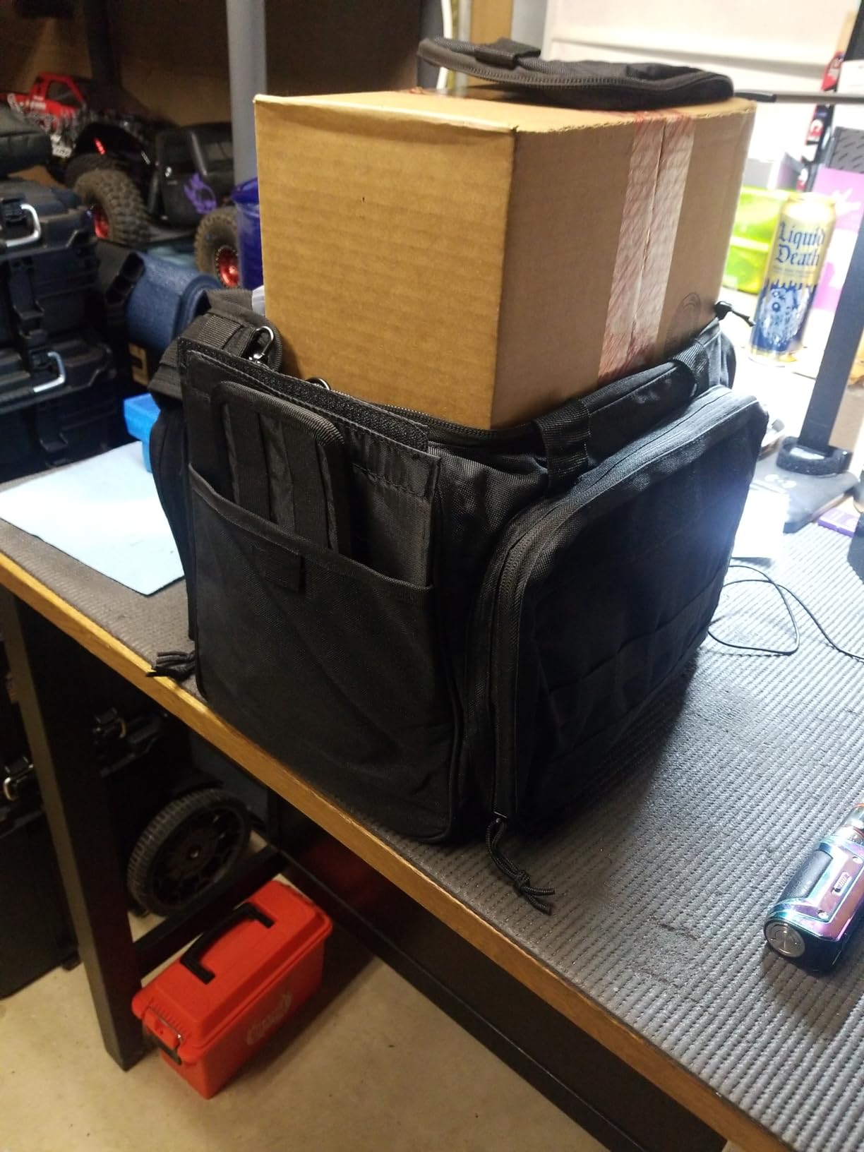 Tactical Gun Range Bag Deluxe Pistol Shooting Range Duffle Bags customer photo 2