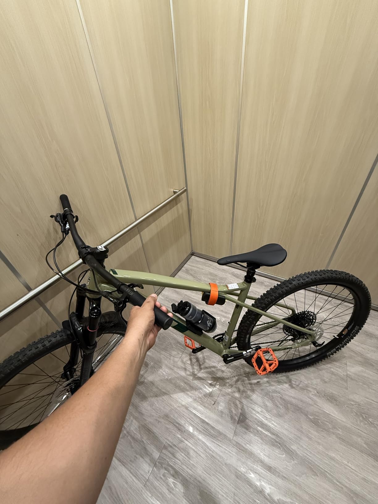 OneUp Components Composite Pedals - Lightweight, Durable Flat Bike Pedals for Mountain Bikes (MTB) customer photo 2