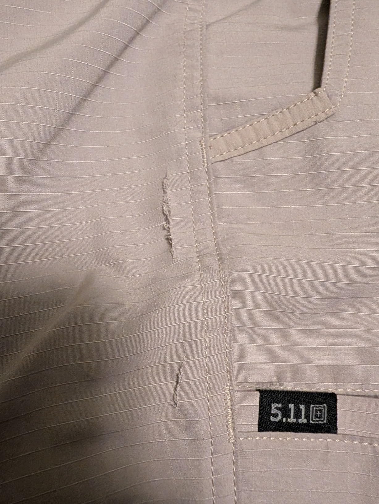 5.11 Tactical Men's Fast-Tac Urban Pants, Water-Resistant Finish, Self-Adjusting Waistband, Style 74461 customer photo 2
