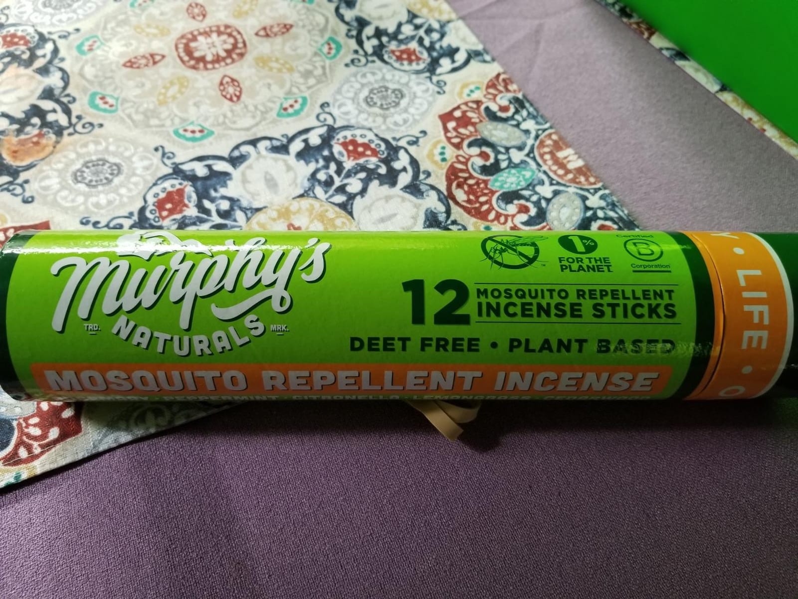 Murphy's Naturals Citronella Mosquito Repellent Incense Sticks, 24 Count customer photo 1