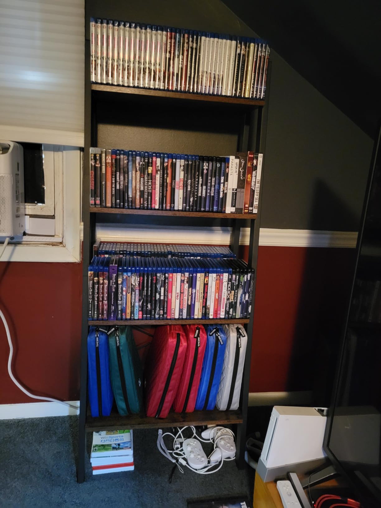 VASAGLE Ladder Shelf, Bookcase Book Shelf, Storage Shelves, 4-Tier, 22In customer photo 1