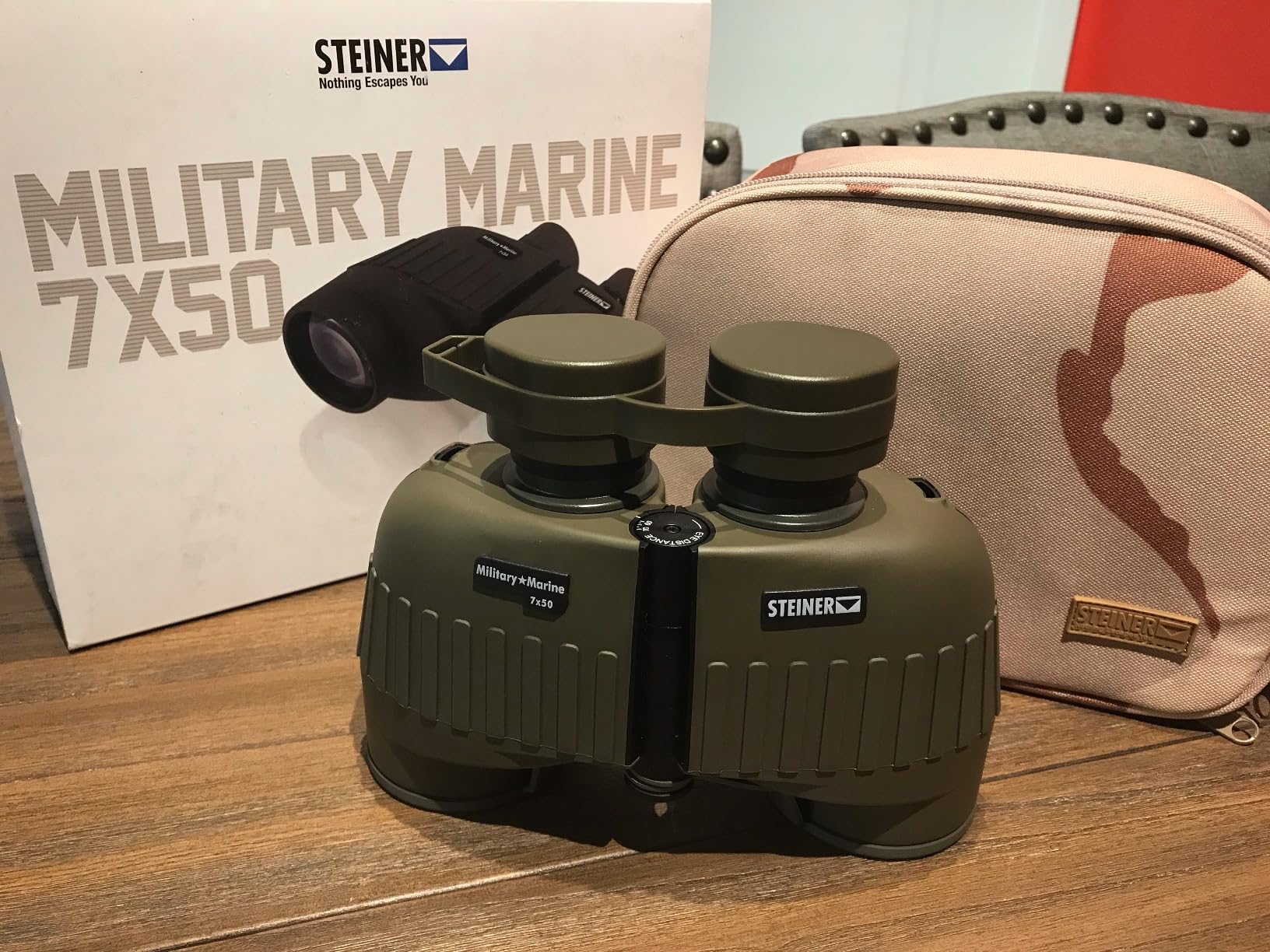 Military-Marine 7x50mm Binoculars - Legendary Tactical Optics with Sports-Auto-Focus, Floating Prism Shock Absorption, Waterproof, and Heritage Warranty customer photo 1