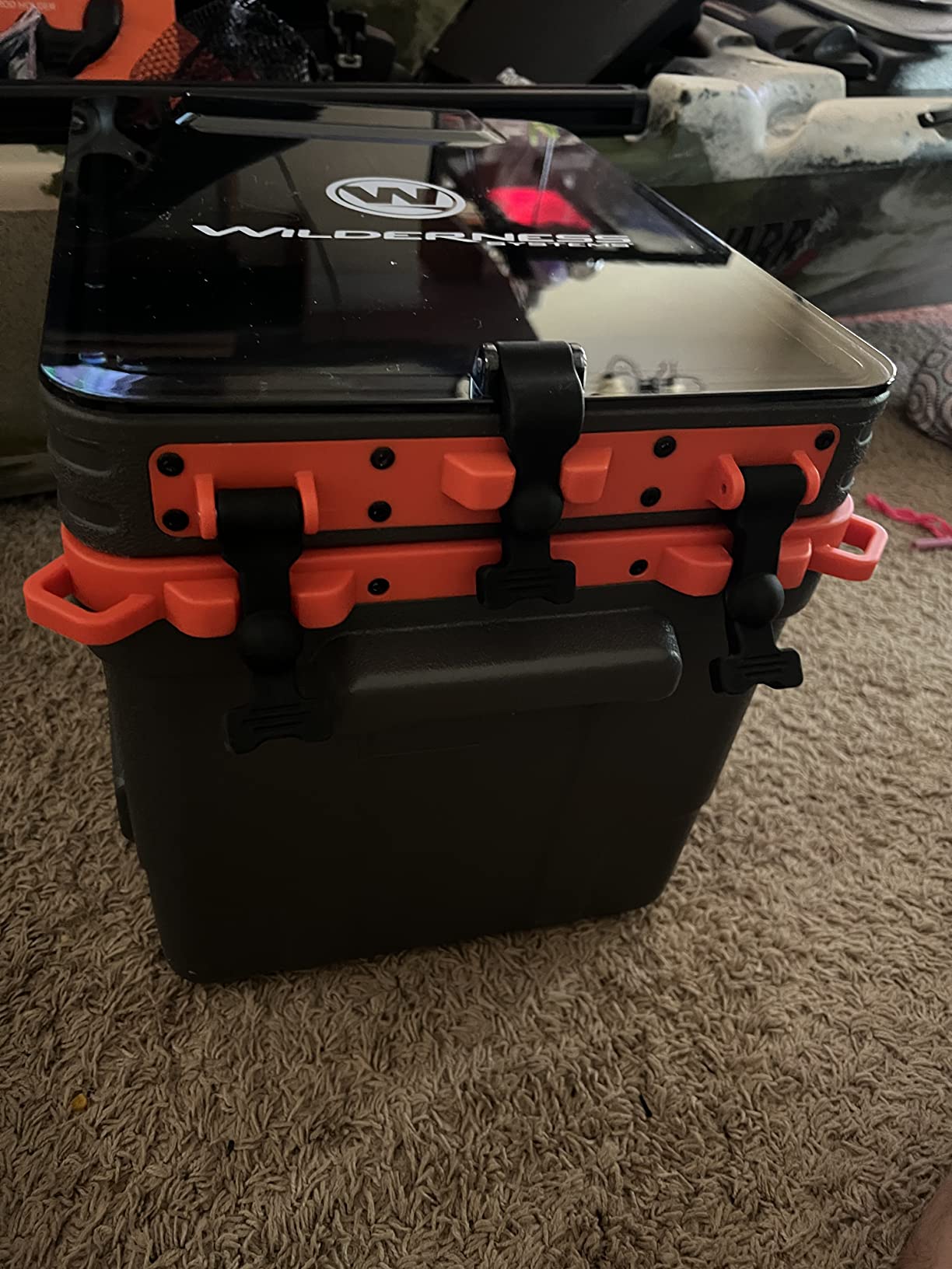 Wilderness Systems Kayak Crate - 4 Rod Holders - Kayak and Boat Tackle Storage - Fits Angler Boats customer photo 1