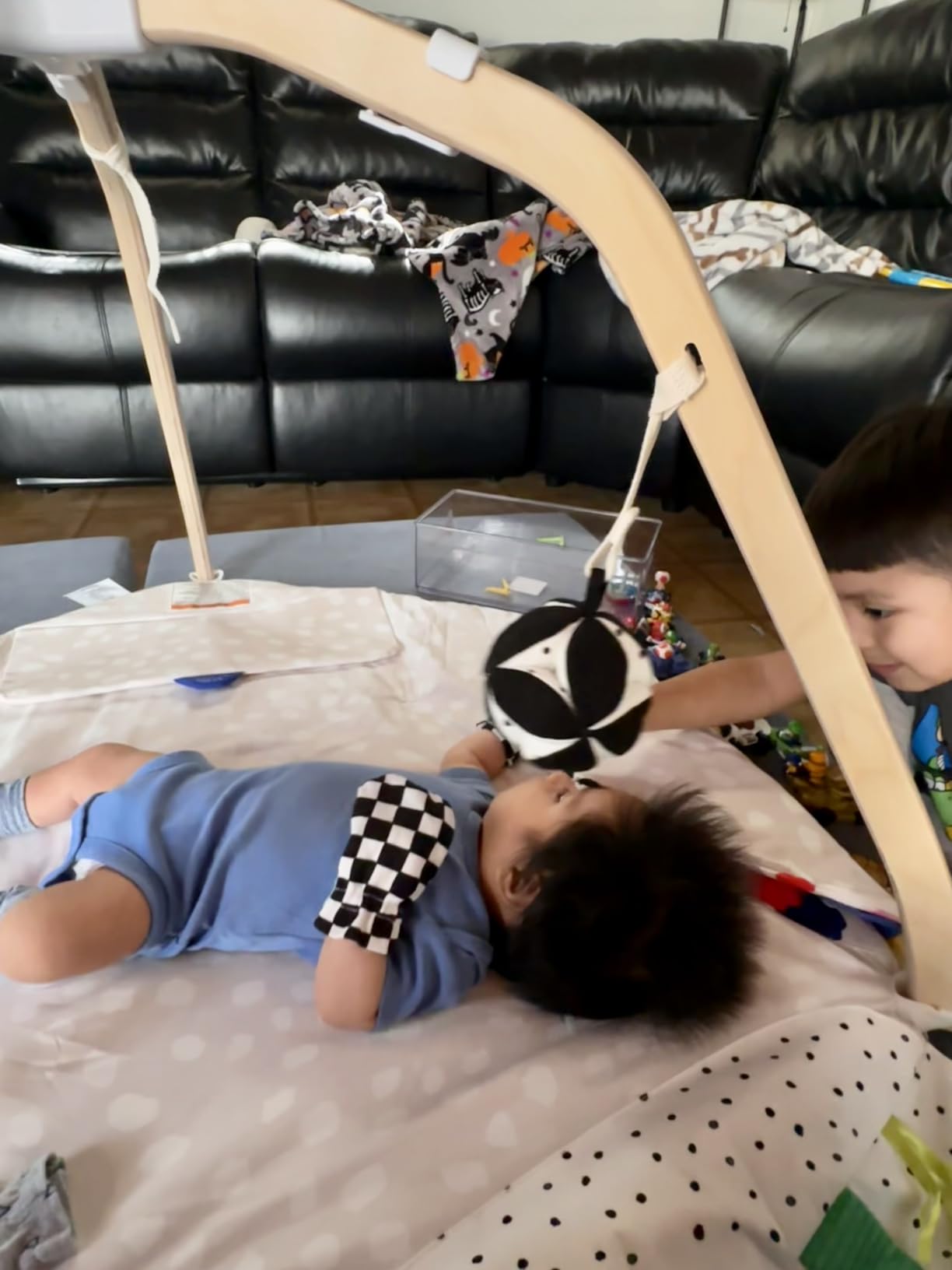 LOVEVERY | The Play Gym | Award Winning For Baby , Stage-Based Developmental Activity Gym & Play Mat for Baby to Toddler customer photo 1