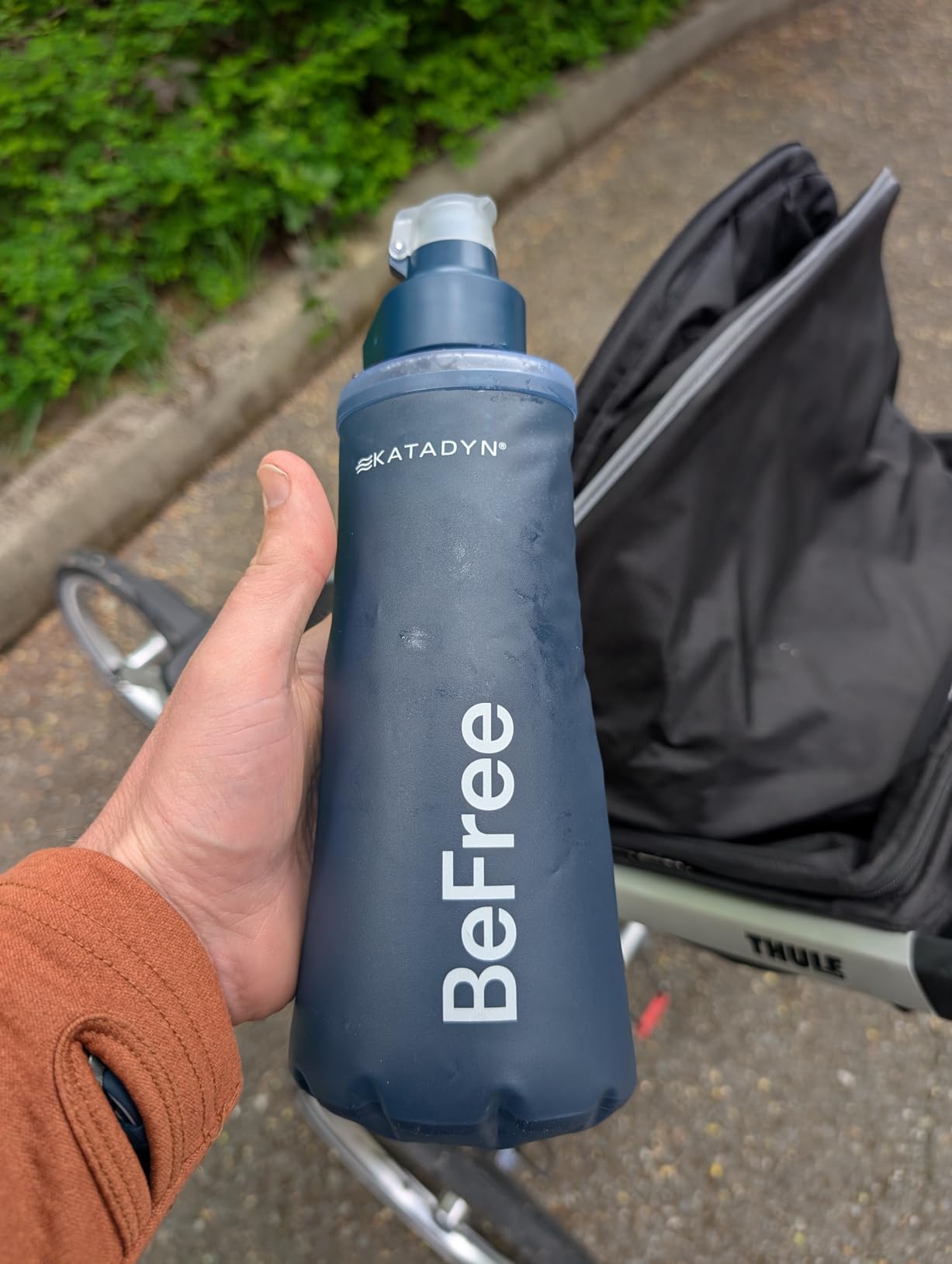 Katadyn BeFree 1L Lightweight Collapsible Water Filter Bottle for Outdoors | For Camping, Backpacking & Travel, 0.1 Micron Hollow-Fiber Removes Bacteria, Protozoa & Sediment, BPA-Free, EZ-Clean Membrane customer photo 2
