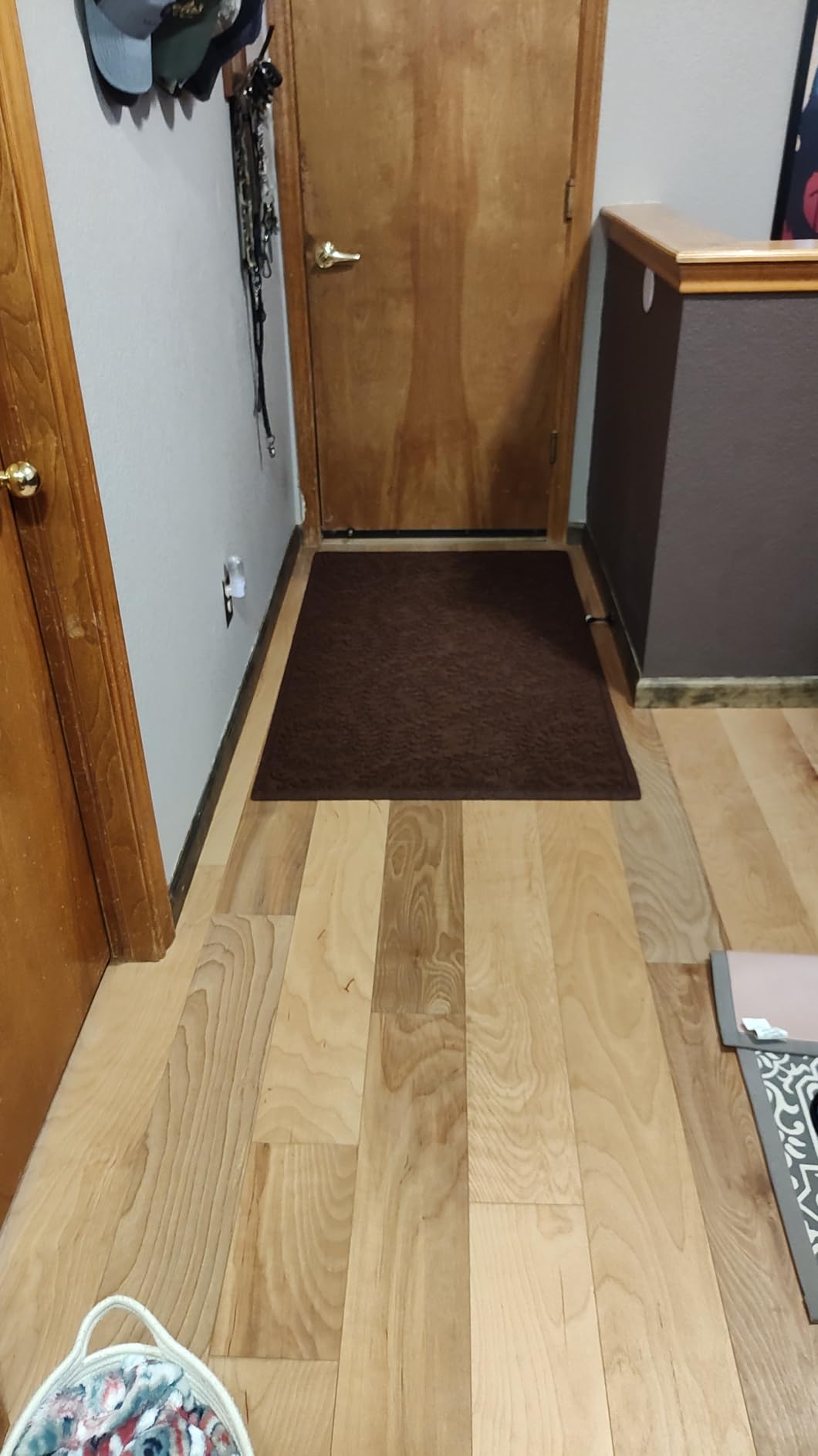 WaterHog Boxwood Front Door Mat Indoor Outdoor Entrance, All-Weather Mats | Heavy Duty Outdoor Doormats, Non-Slip Rubber Backing, Dirt & Moisture Trapper, Low Profile, Made in USA, 35