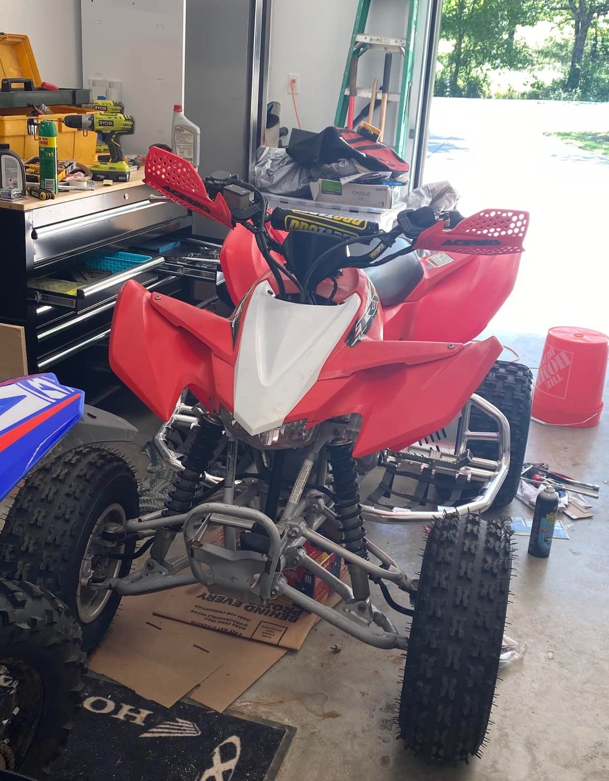 Acerbis X-Ultimate White/Orange customer photo 2
