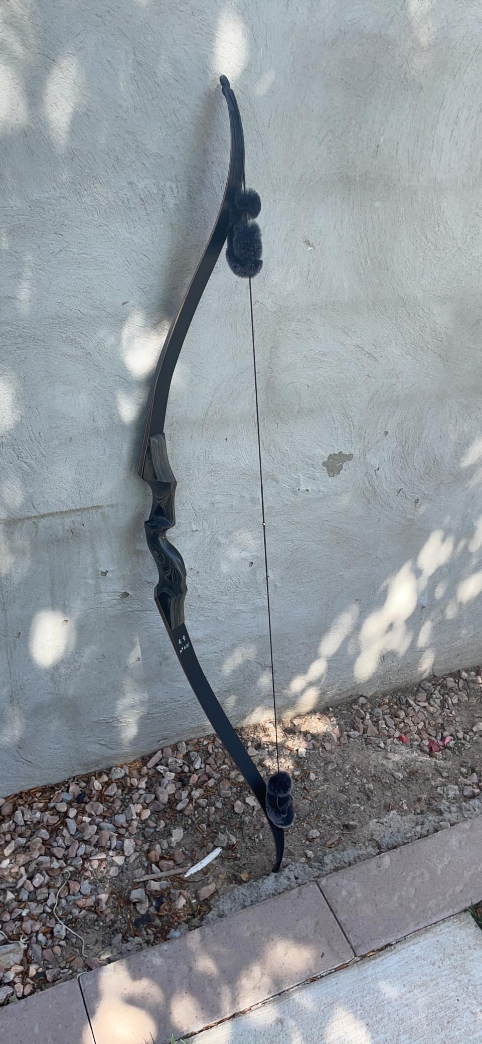 Obert Original Black Hunter Takedown Recurve Bow 60inch with Bamboo Core Limbs Archery Hunting Target Practice customer photo 2