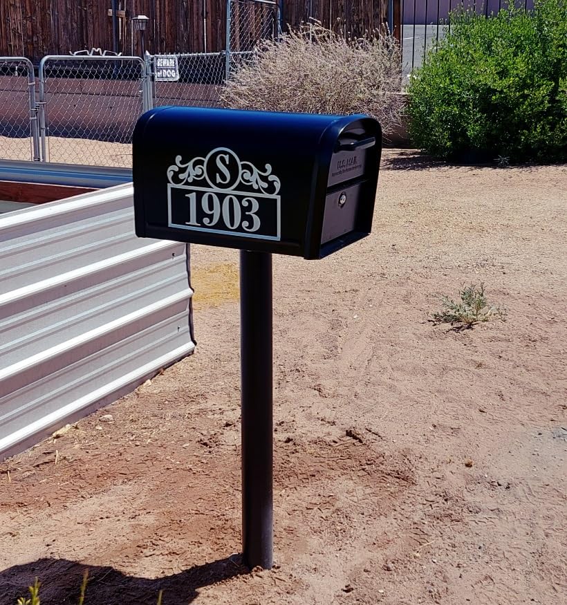 Architectural Mailboxes 6300B-10 Oasis 360 Locking Parcel Mailbox, Extra Large, Black customer photo 1