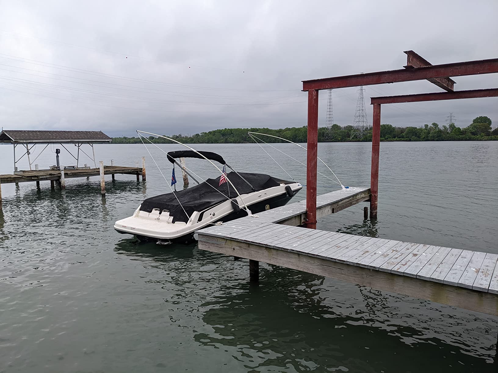 Mooring Whips Deck Mounted for Boats from 15' to 40' Solid 1
