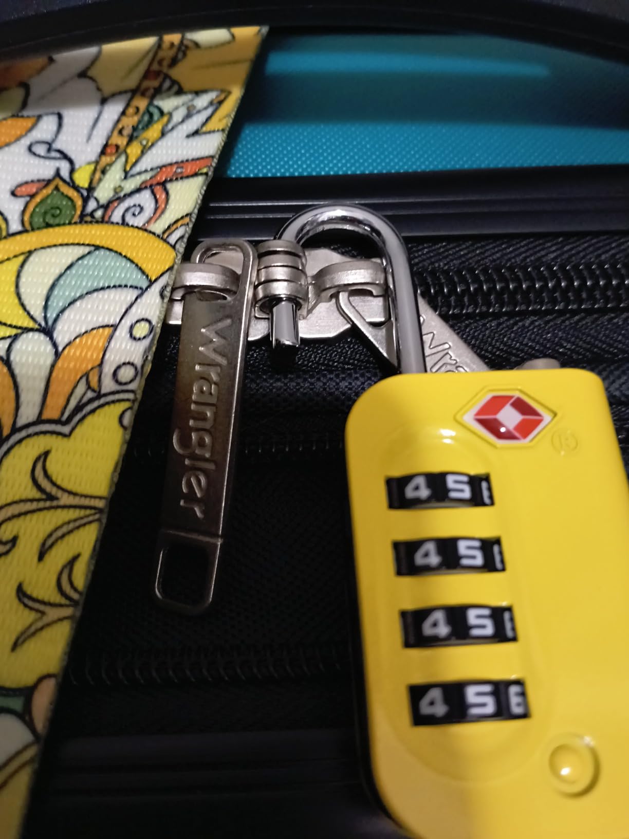 TSA Approved Luggage Lock - 4 Digit Combination, 10,000 Combinations, Easy-Read Password Window, Travel Lock for Suitcases, Backpacks, Gym & Student Lockers, Baggage customer photo 2