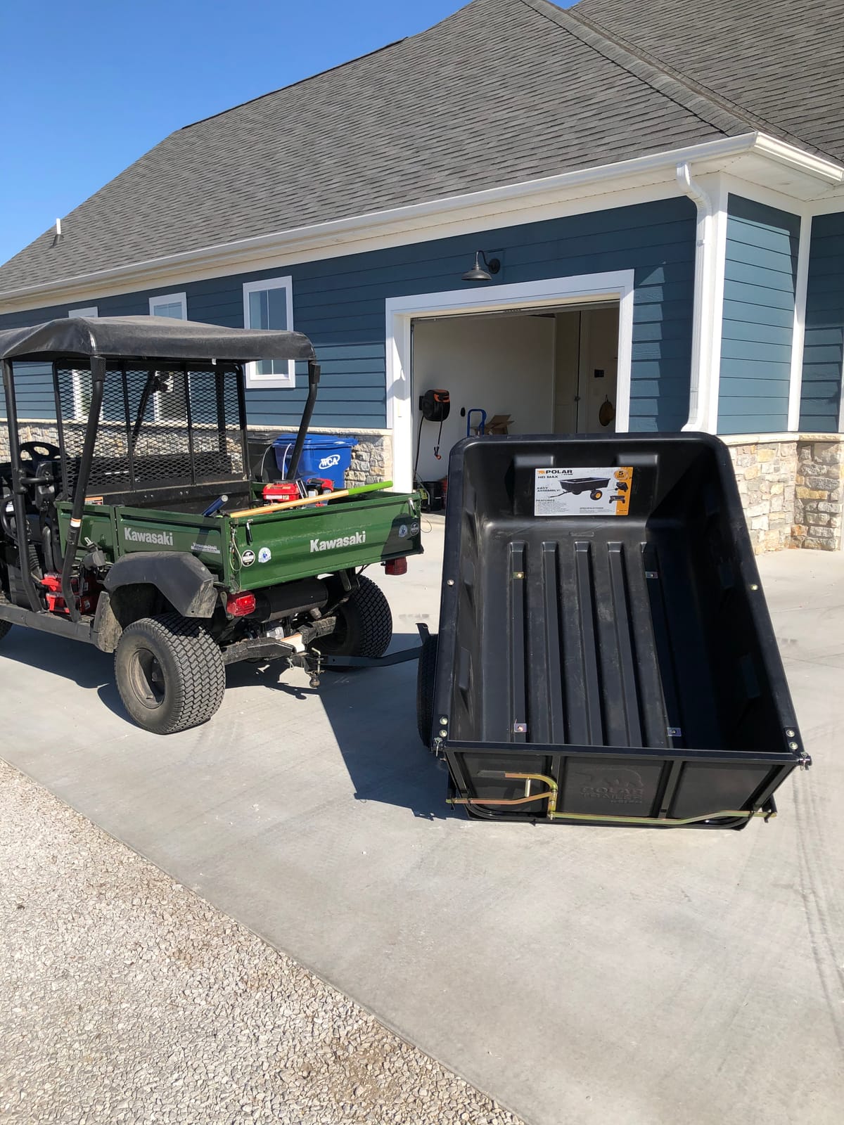 Polar Trailer HD Max Utility Trailer 1800 lb Capacity Model 10535 customer photo 1