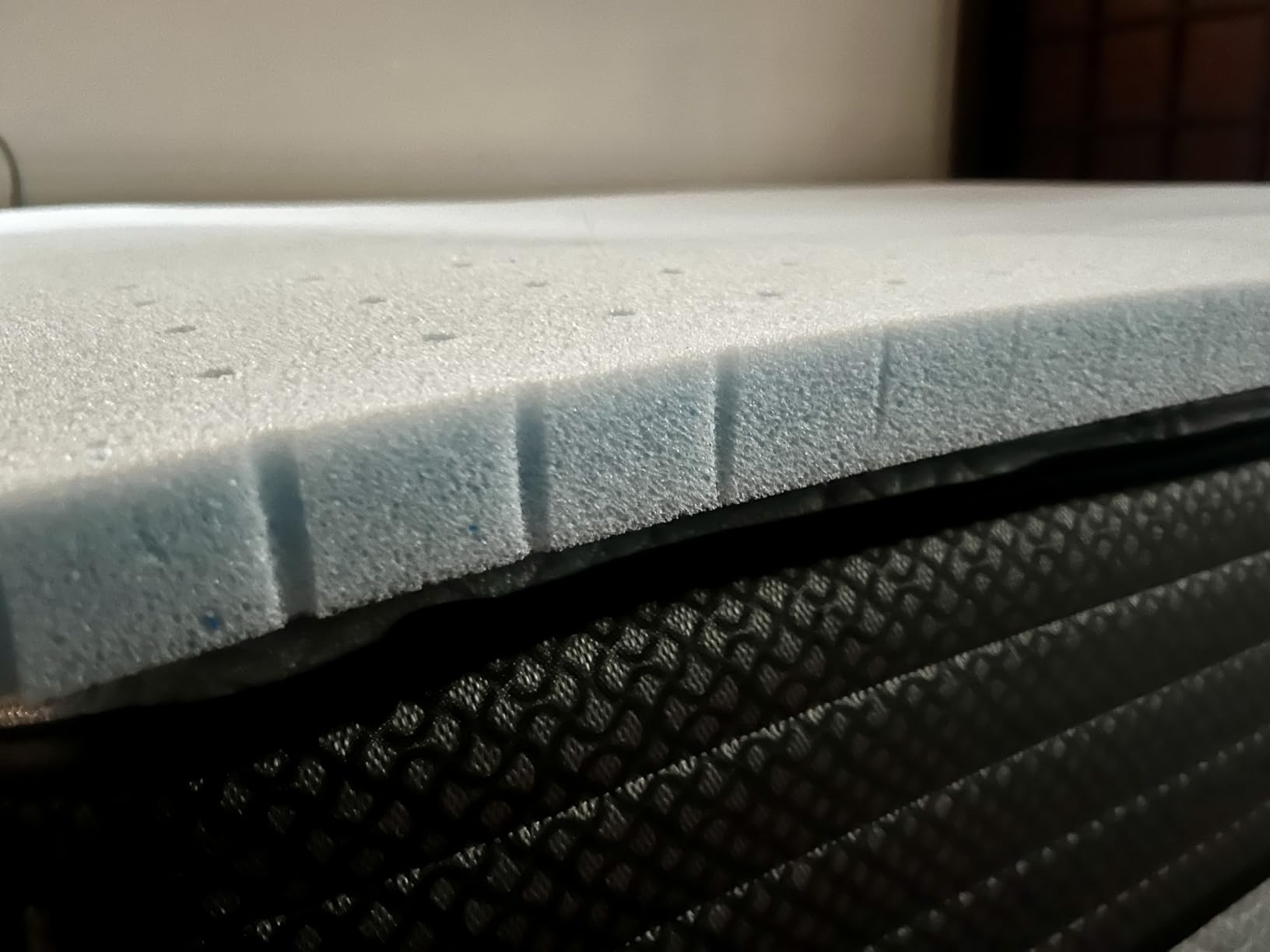 Best Price Mattress 3 Inch Ventilated Memory Foam Mattress Topper, Cooling Gel Infusion, CertiPUR-US Certified, Dorm Essentials, Queen customer photo 2