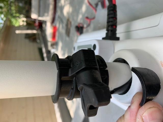 Haswing Bow Mount Trolling Motor 55lbs 48in with Remote, Quick Release | Fresh & Saltwater Ready, 164ft Wireless Remote Range, Fits Boats up to 19ft customer photo 2