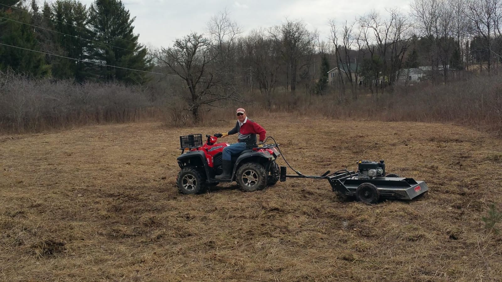 Swisher RC11544CL - 11.5 HP 44 in. Tow Behind Rough Cut Mower customer photo 2