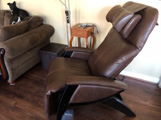 Svago ZGR Plus Dual Power Zero Gravity Recliner - Midnight Black customer photo 1