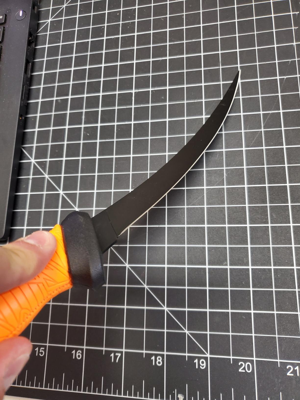 KastKing Speed Demon Pro Fillet Knife with Protective Sheath | Razor Sharp G4116 German Stainless Steel Blade, Non-Slip Grip, Corrosion-Resistant Coating customer photo 2