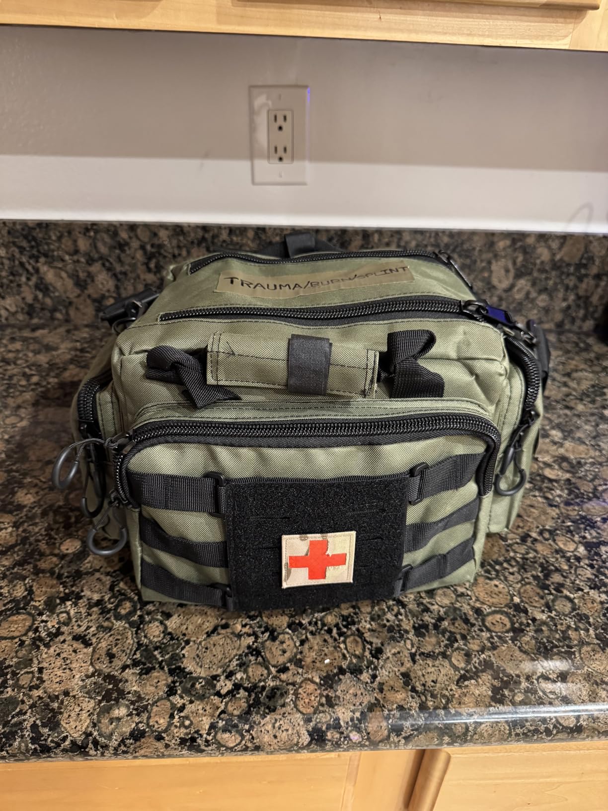 Exos Tactical Range Bag - Medium Size Range Bag for Shooting - Gun Case for Handguns, Ammo Storage, Tactical Backpack, Molle Webbing, Free Subdued USA Patch customer photo 1