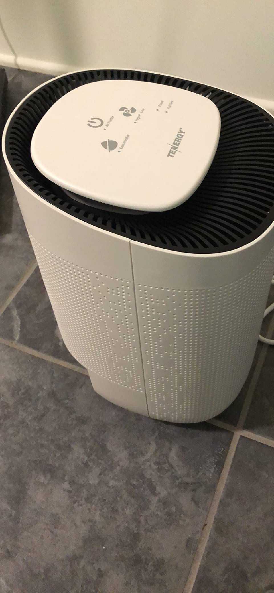 Tenergy Sorbi 1000ml Air Dehumidifier w/Purifying Function, True HEPA Filter, Auto Shutoff, Touch Control Adjustable Air Speed, Ultra-Quiet, Ideal for Closets & Bathrooms customer photo 2