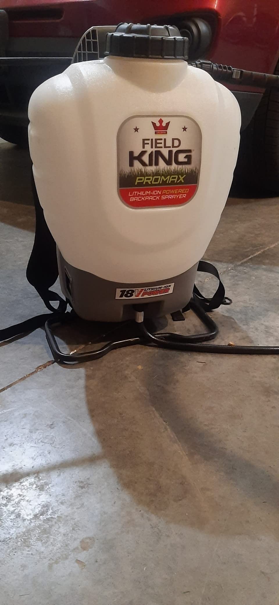 Field King 190515 Professionals Battery Powered Backpack Sprayer, 4 gal customer photo 1