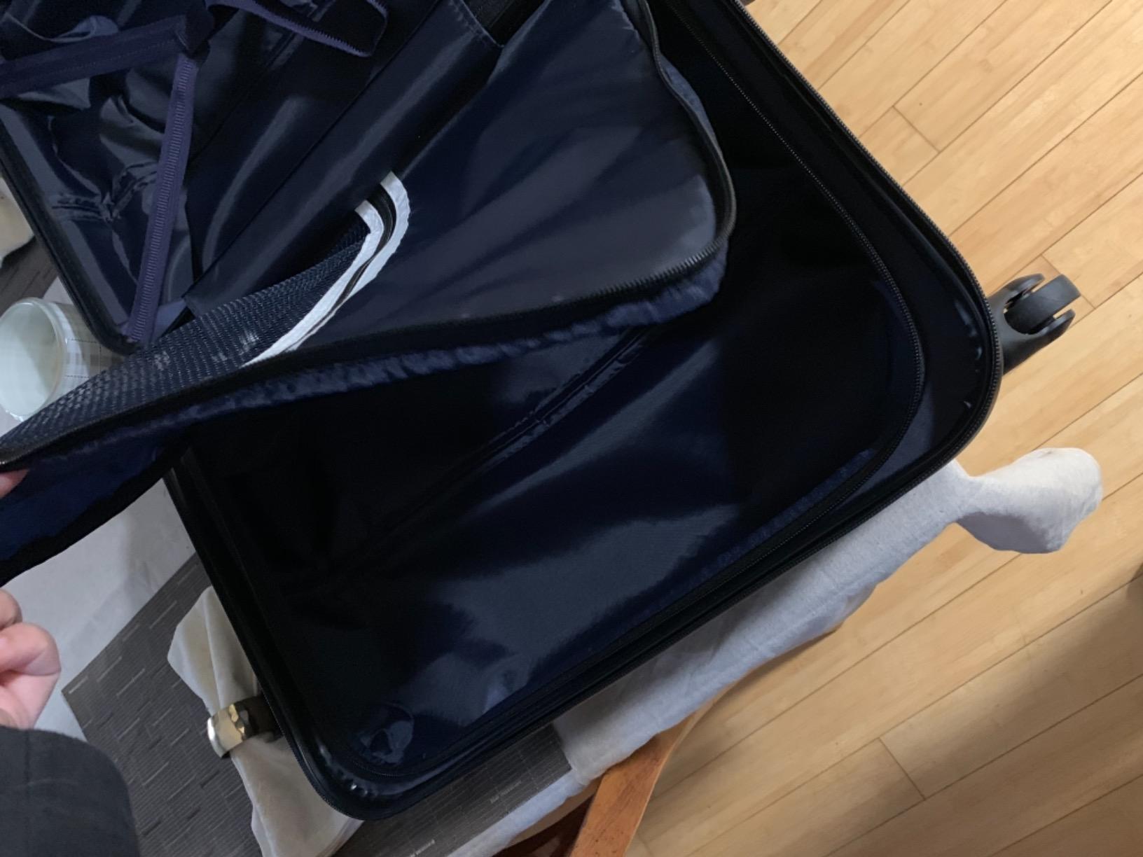 Coolife Carry On Luggage Hardside Suitcase with Spinner Wheels, 20in customer photo 2