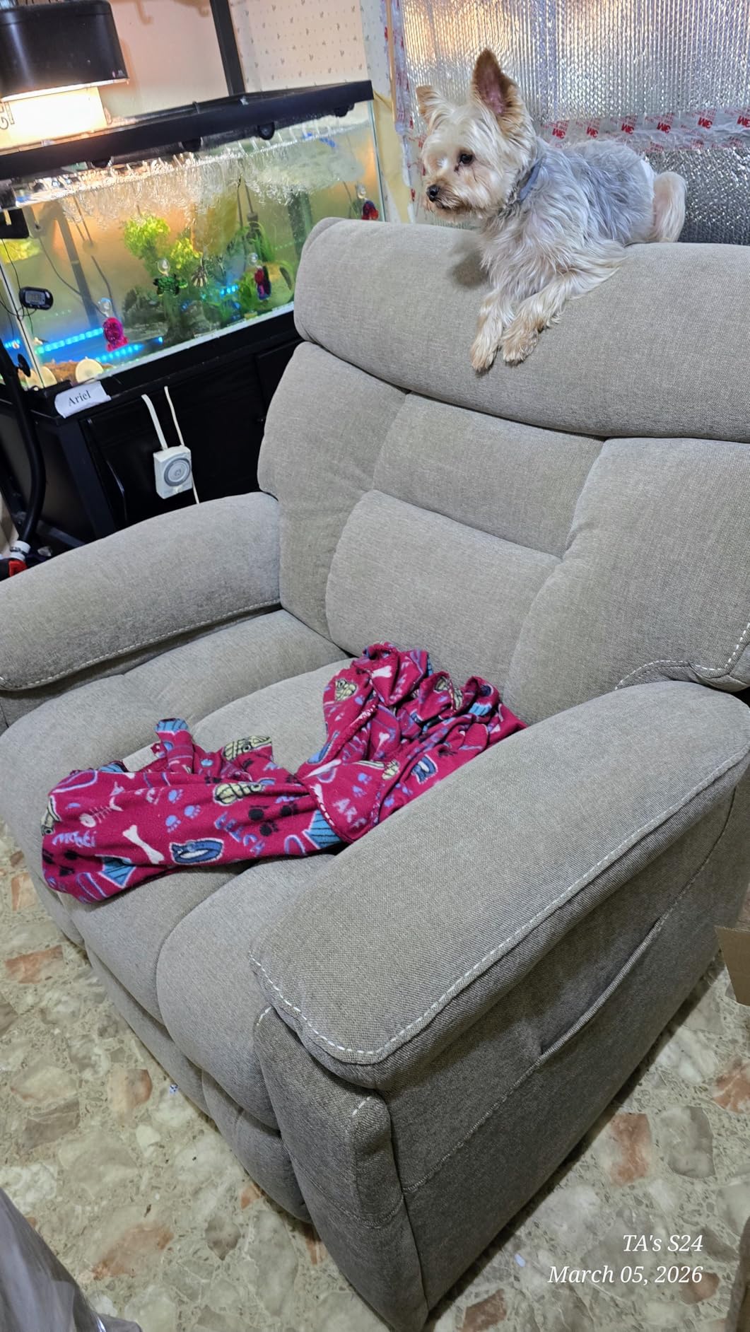 Power Lift Recliner Chair for Elderly, Heavy Duty Lift Chair, Light Tan | Electric Power Recliner Chair Heavy Duty Safety Motion Reclining Mechanism-Antiskid Fabric Sofa Living Room Chair Overstuffed customer photo 2