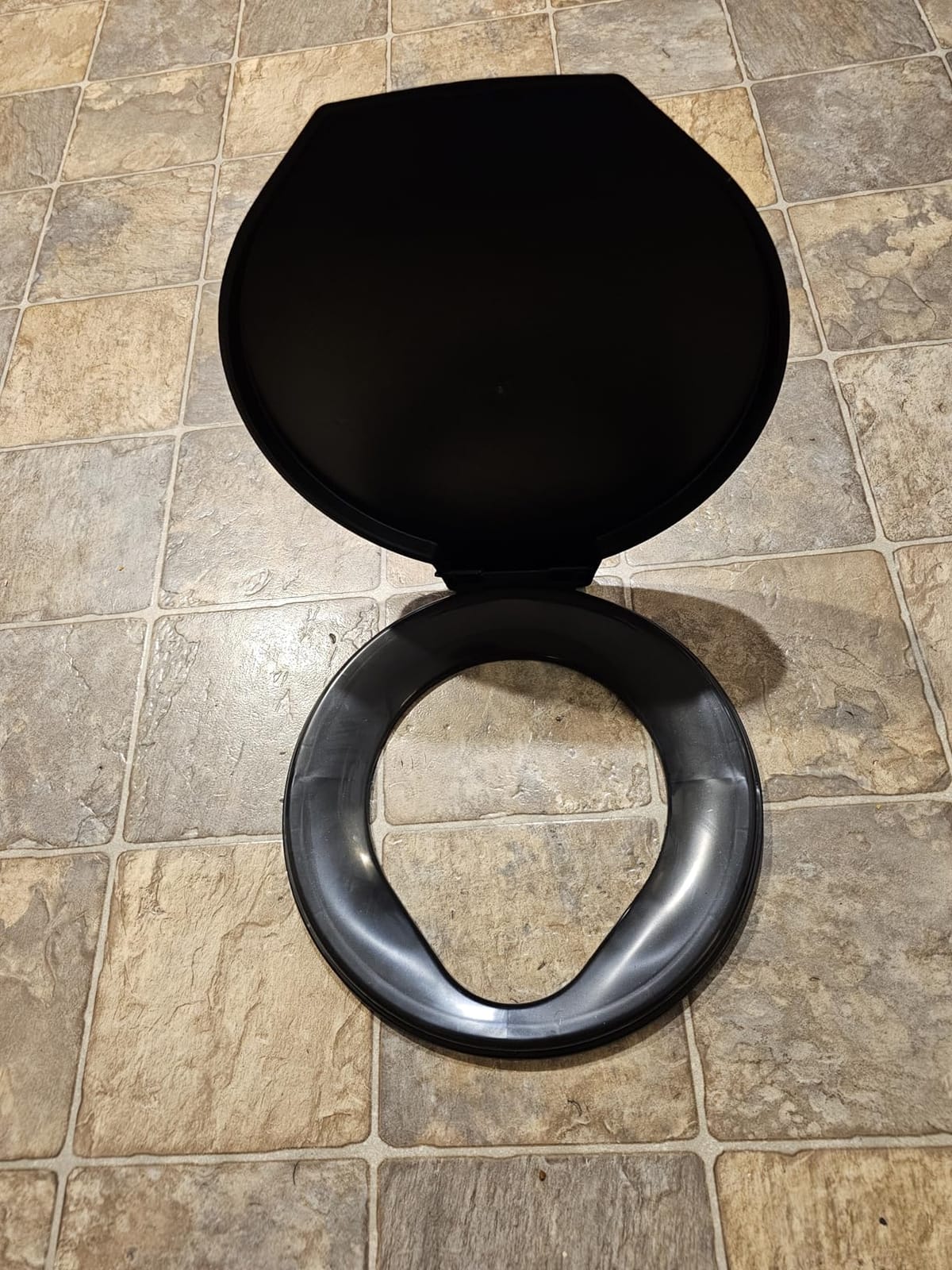 72 HRS Premium Portable Camping Toilet Seat with Lid for 5 Gallon Buckets | Portable Toilet for Outdoor Camping, Hiking, Emergency Prep, Backcountry, Car, Boat, Road Trips, No Bucket Included customer photo 1
