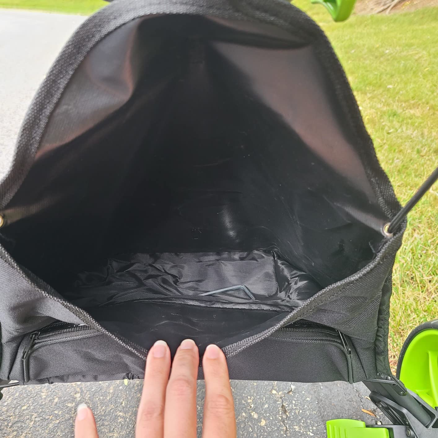 CaddytekCaddyTek EZ-fold 3 Wheel Golf Push Cart Version 8 customer photo 2