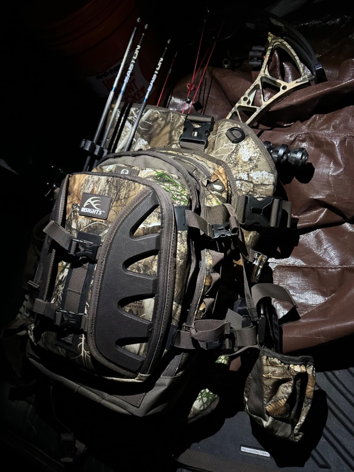 INSIGHTS HUNTING by frogg toggs - The Vision Bow Pack, Camouflaged Hunting Pack, Realtree EDGE customer photo 1
