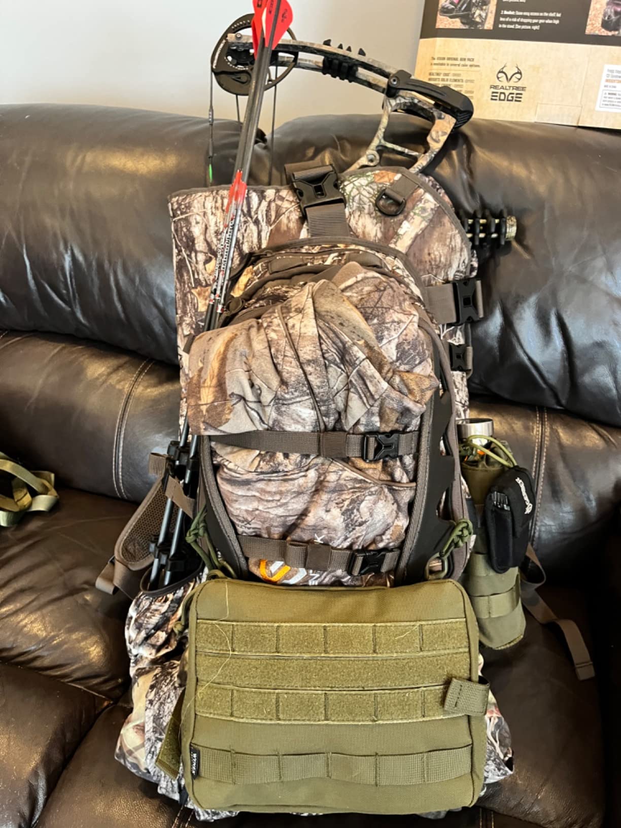INSIGHTS HUNTING by frogg toggs - The Vision Bow Pack, Camouflaged Hunting Pack, Realtree EDGE customer photo 2