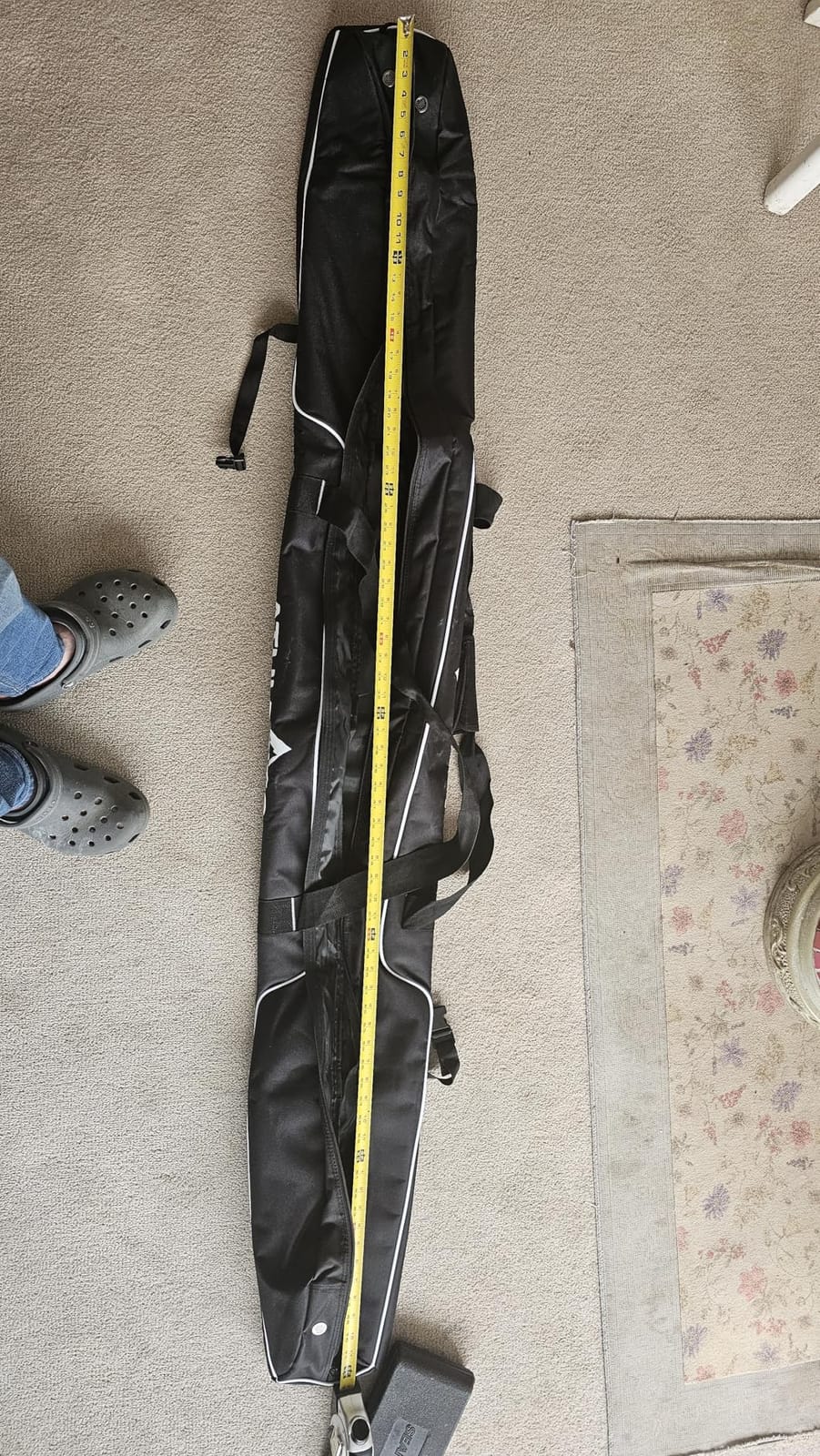 Athletico Diamond Trail Padded Ski Bag - Single Ski Travel Bag to Transport Skis customer photo 2