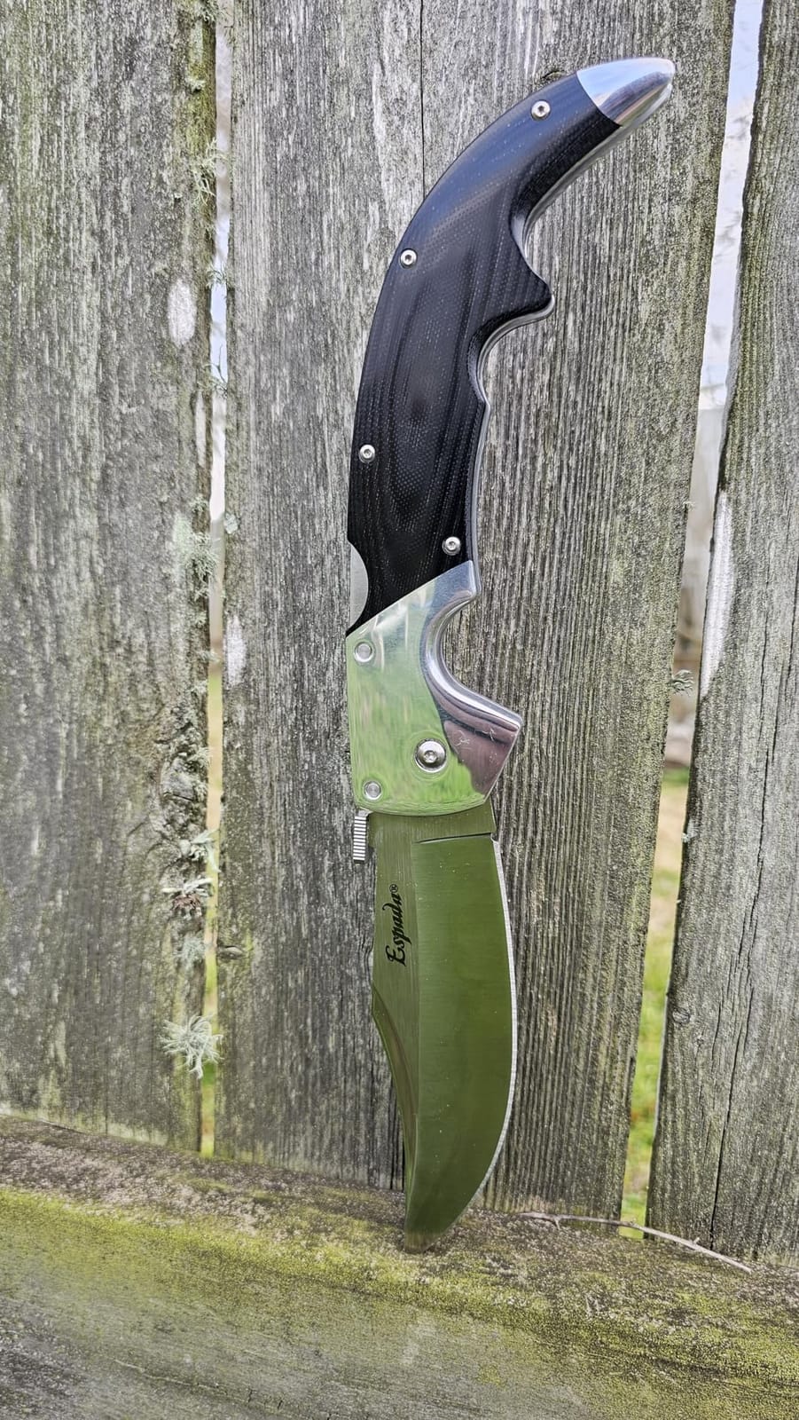 COLD STEEL Espada Series S35VN Steel Ultra-Sharp Blades Tactical Pocket Folding Knife with Tri-Ad Lock & Ambidextrous Pocket/Belt Clip customer photo 1