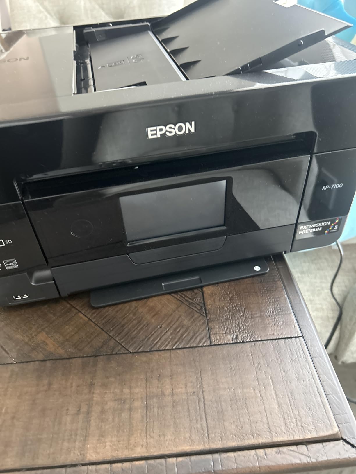 Epson Expression Premium XP-7100 Wireless Color All-in-One Inkjet Printer (5-color, borderless photo) customer photo 2