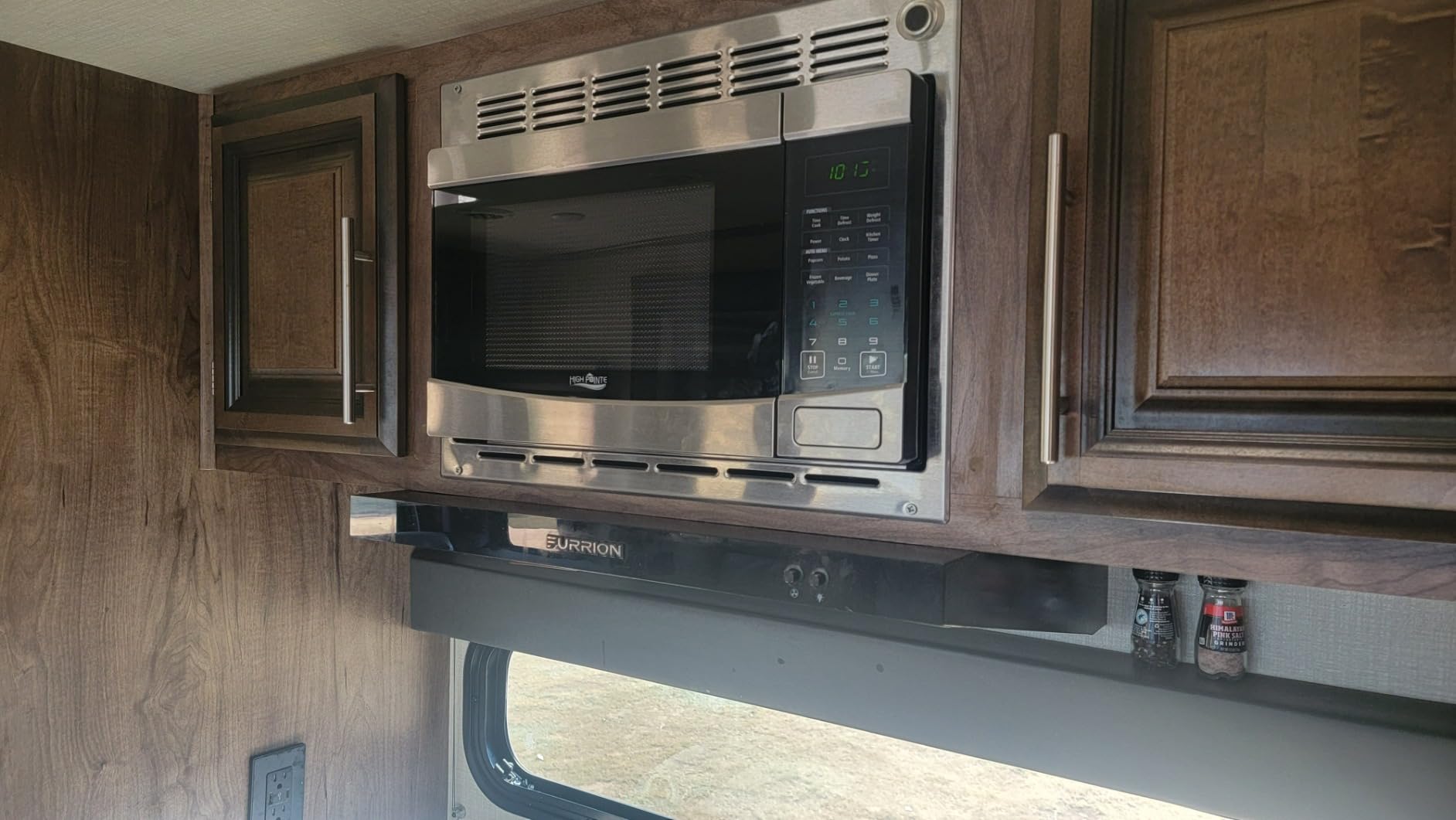 RecPro 1.0 Cu. Ft. RV Microwave with Trim Kit, Stainless Steel | 900W Cooking Power, 8 Express Cook Presets, 10 Power Levels, Instant Start customer photo 1