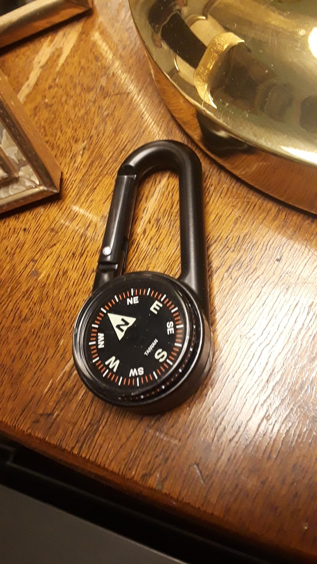 Coghlan's Compass Carabiner, Liquid-Filled Navigation Tool for Hiking, Camping, Survival & Orienteering customer photo 1