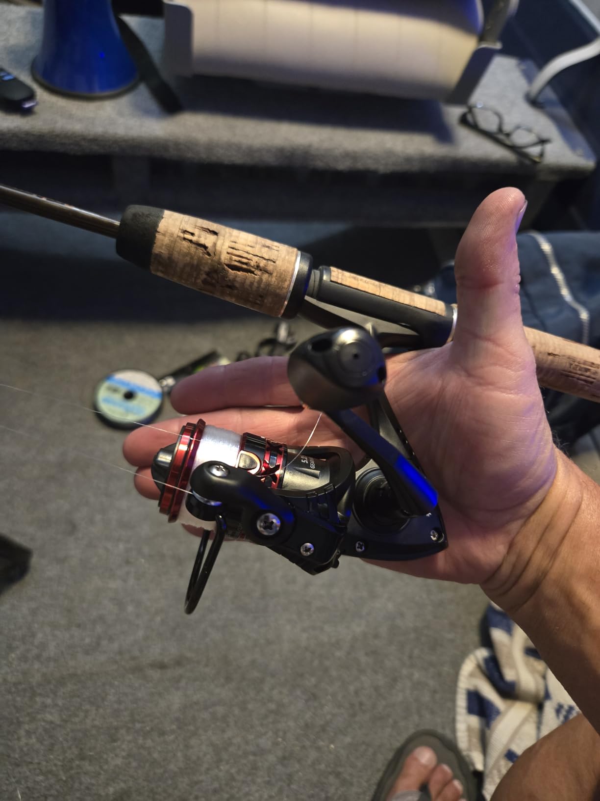 Piscifun Flame Spinning Reel, Lightweight, 22lb Max Drag, 9+1BB | Carbon fiber drag, smooth retrieve, 500-5000 sizes=
