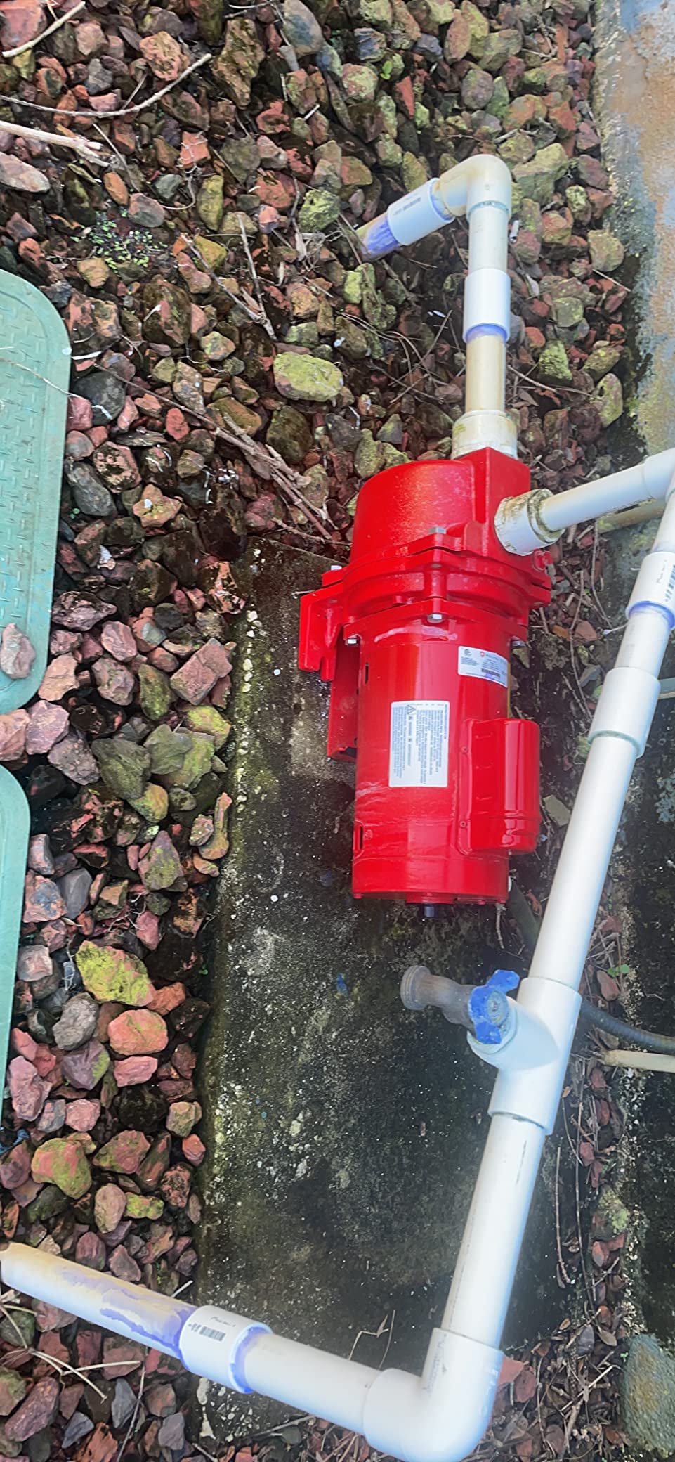 Red Lion RL-SPRK150 115/230 Volt, 1.5 HP, 71 GPM Cast Iron Sprinkler/Irrigation Pump with Thermoplastic Impeller, Red, 97101501 customer photo 2