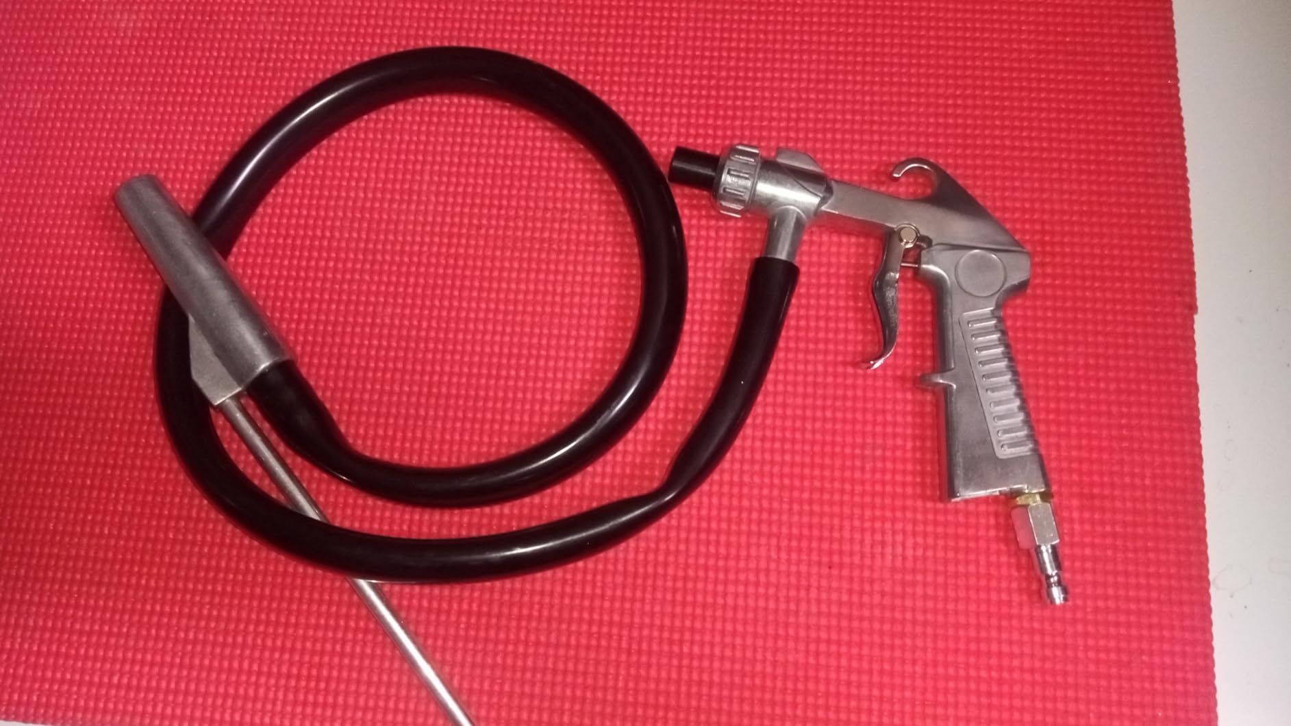Wogoboo Sand Blaster Kit Blasting Sandblaster Siphon Feed Gun Nozzle Rust Remove Abrasive Sand Blasting for Sandblast Cabinets customer photo 2