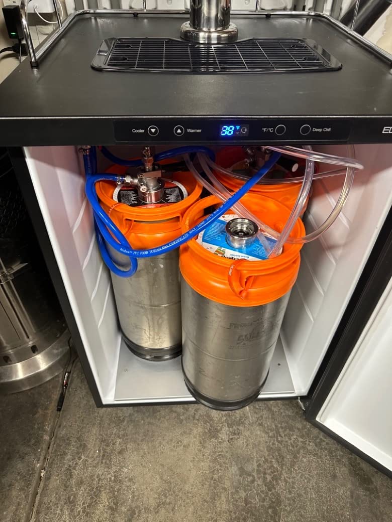 EdgeStar 24 Inch Wide Kegerator Conversion Refrigerator, Stainless Steel customer photo 1