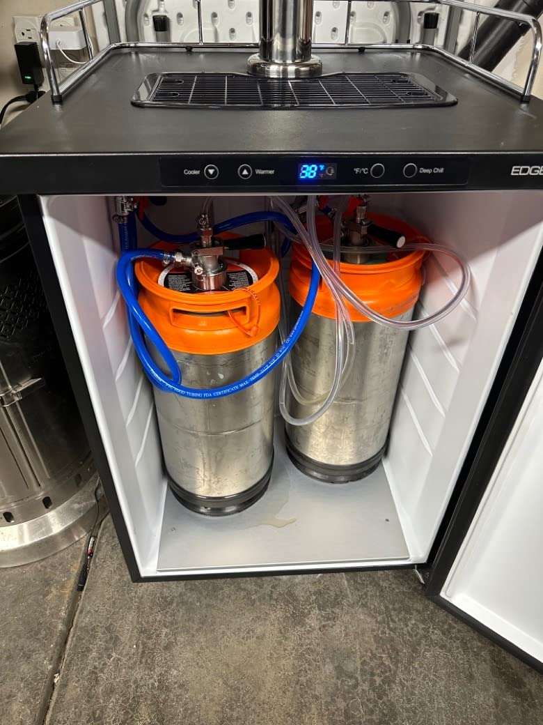 EdgeStar 24 Inch Wide Kegerator Conversion Refrigerator, Stainless Steel customer photo 2