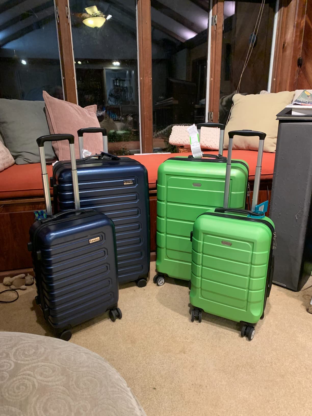 SHOWKOO G-Series Luggage set 3pcs, 100% PC Durable Hardshell Suitcase customer photo 1