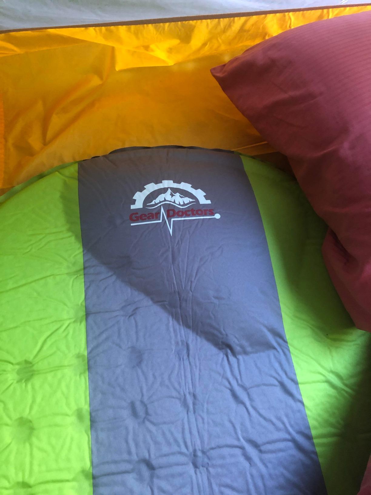 Gear Doctors Oxylus 4.3 R-Value Insulated Foam Self Inflating Sleeping Pad Camping customer photo 2