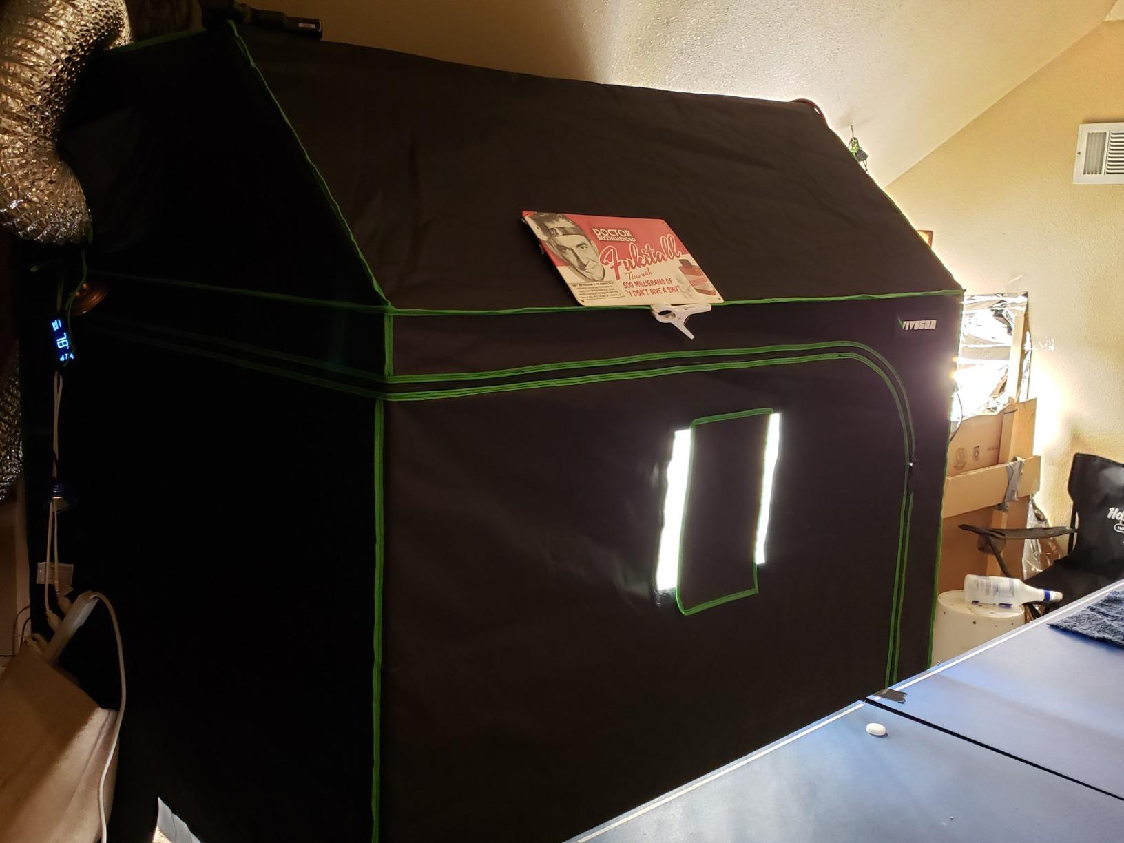 VIVOSUN S108 10x10 Extra Large Grow Tent 120