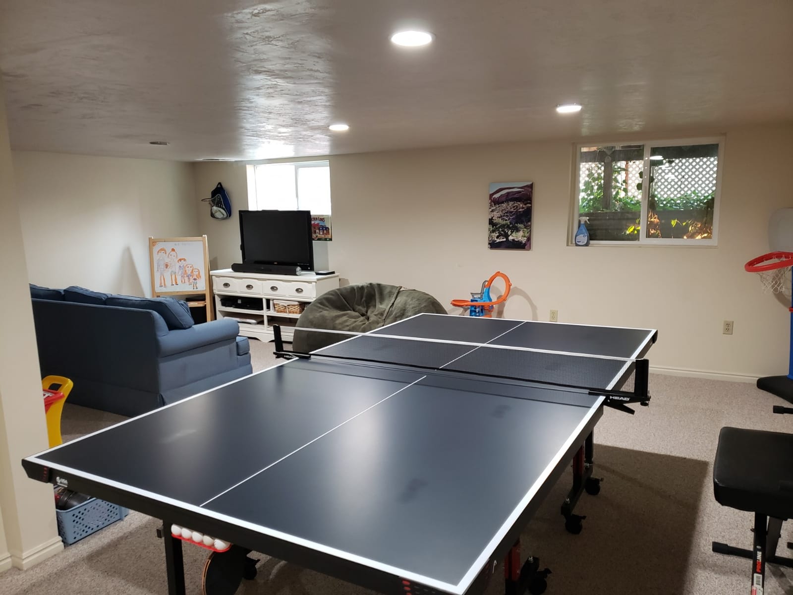 HEAD Summit USA Indoor Table Tennis Table, Competition Grade Net, 10 Minute Easy Set Up - Ping Pong Table with Playback Mode customer photo 2