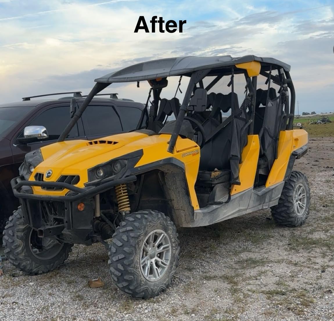 UTV Mirrors UTV Side Mirrors Fits 1.6 inch to 2 inch Roll Cage customer photo 2