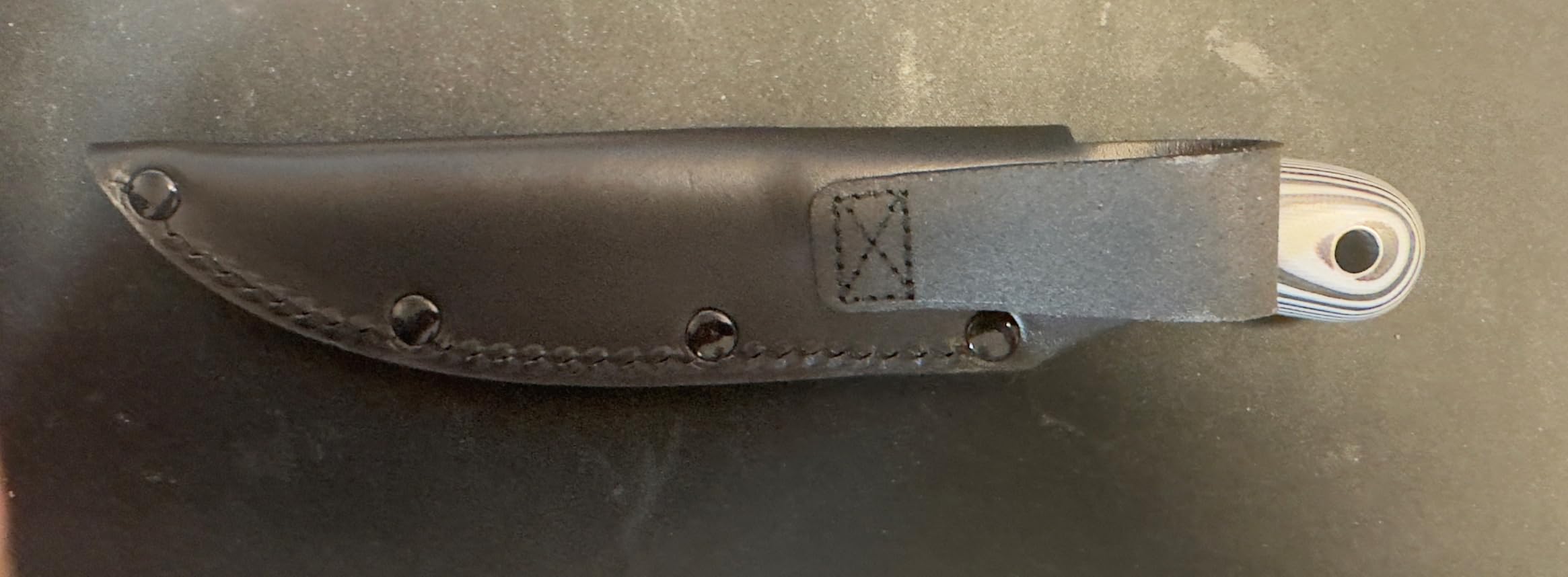 Spyderco Bow River Fixed Blade Outdoor Hunting Knife, PlainEdge | 8.14