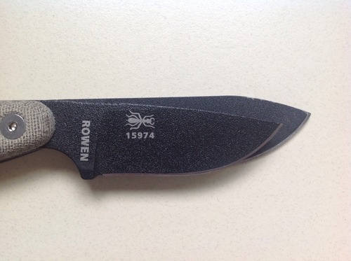 ESEE Knives Izula-II Fixed Blade Knife, w/Micarta Handle, Molded Sheath, & Clip Plate (Black Oxide) customer photo 1